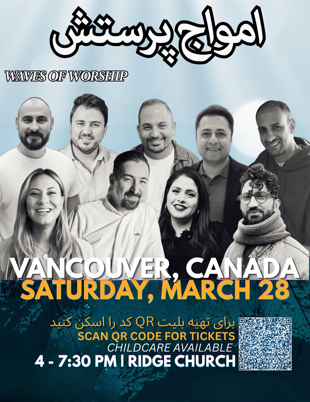 Waves of Worship Vancouver 2026 event poster
